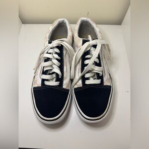 Vans Sneakers Size 6.5 Checkerboard Platform Pink Black